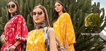 5 Summer Famous Pakistani Suits Every Pakistani Woman Must Own - Hoorain Designer Wear