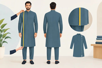 How to Measure Kameez Body Length Correctly