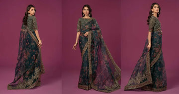 Maria B Saree Embodies Timeless Fashion and Beautiful Designs.