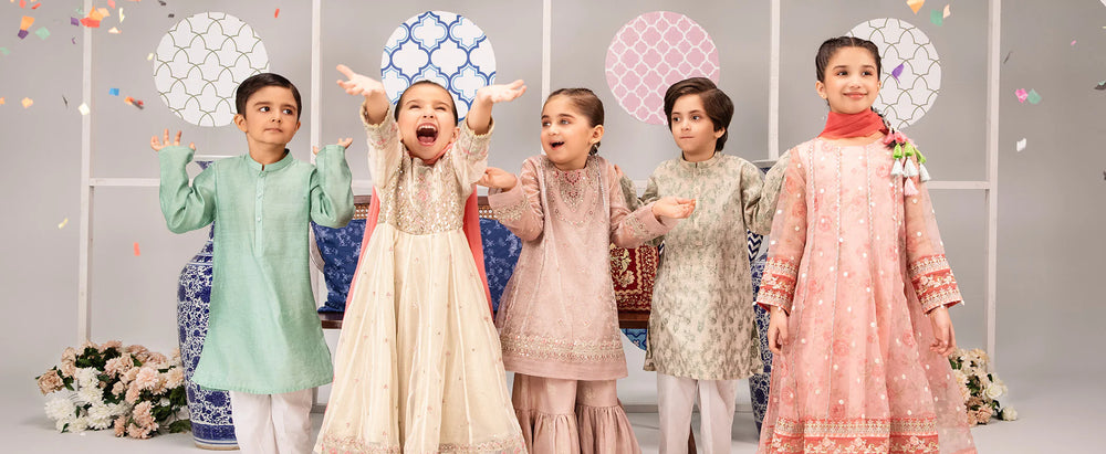 Pakistani childrens designer clothes best sale