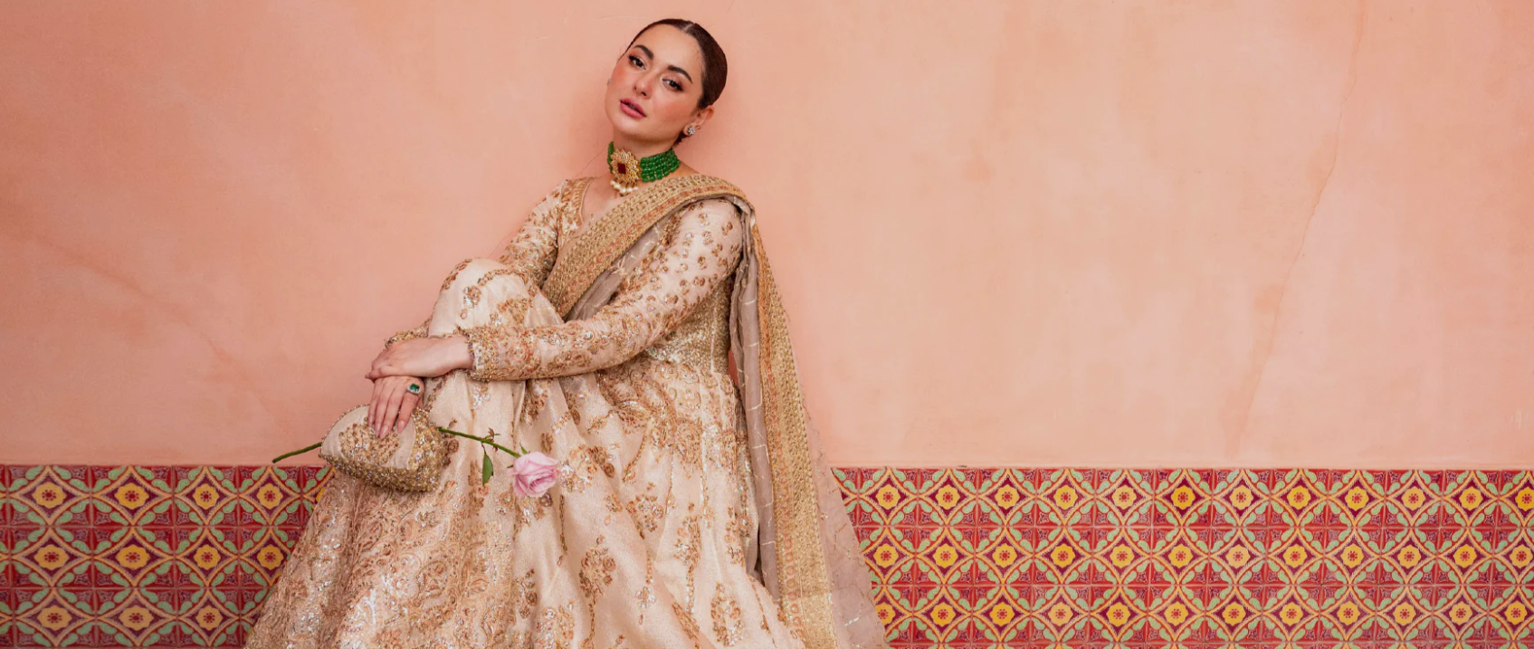 Faiza Saqlain wedding outfits of Neorah Festive are Worth to Wardrobe