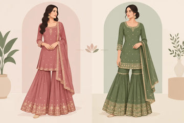 Sharara Versus Gharara Suits: Which Suits You?