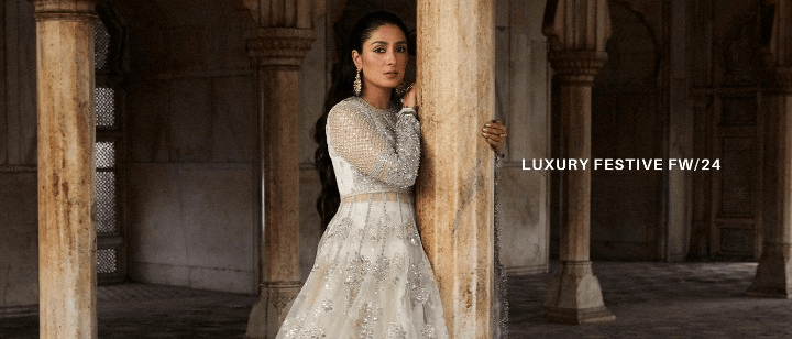 Enjoy Eid Festivities with Hussain Rehar Luxury Festive Collection - Hoorain Designer Wear