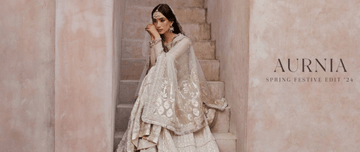 Shop Aurnia Spring Festive Edit 24 by Faiza Saqlain - Hoorain Designer Wear