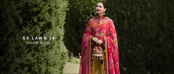 THE ESSENCE OF HUSSAIN REHAR SS EID LAWN 2024 - Hoorain Designer Wear