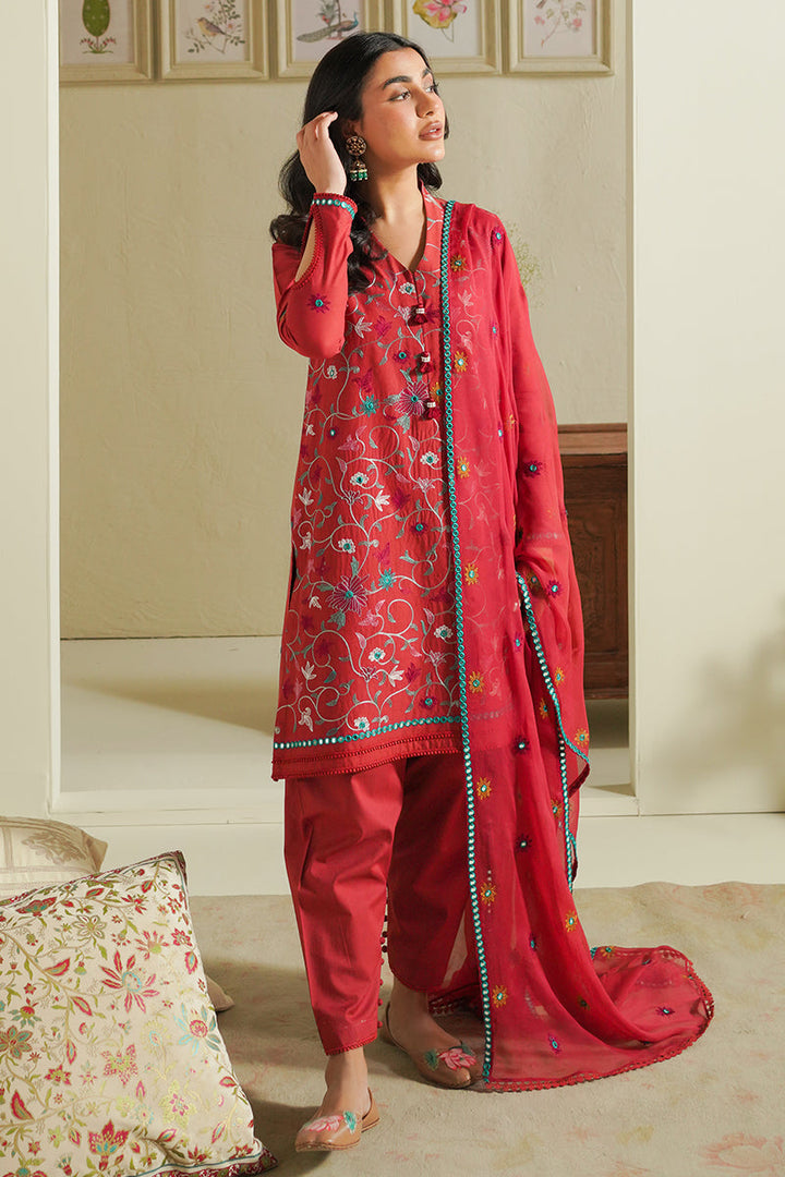 Cross Stitch | Mahiri Embroidered Lawn 24 | RUBY SKY - Pakistani Clothes for women, in United Kingdom and United States