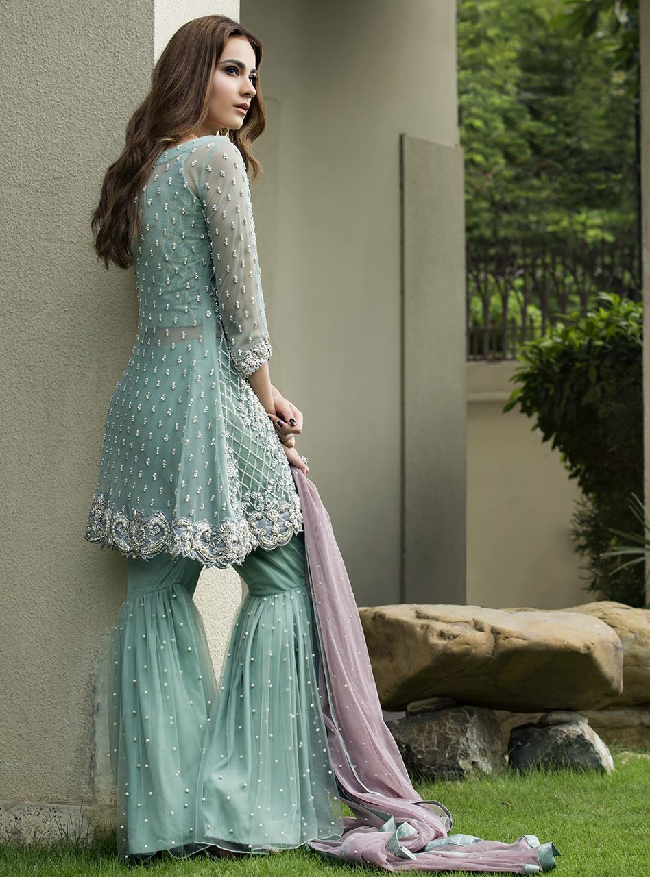 Zainab Chottani | Semi Formals | MINT AND LILAC