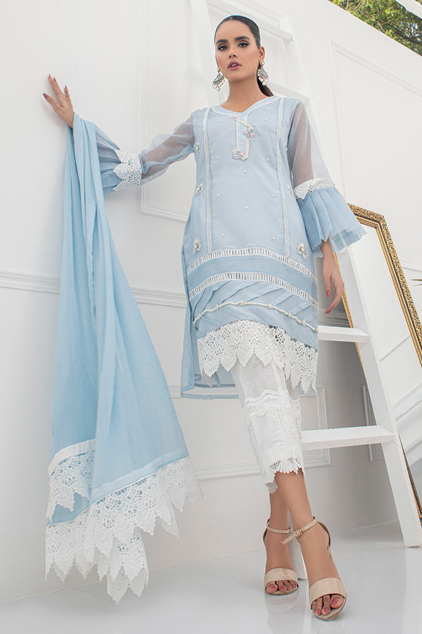 Fatima Khan | Luxury Pret 24 | PASSION BLUE