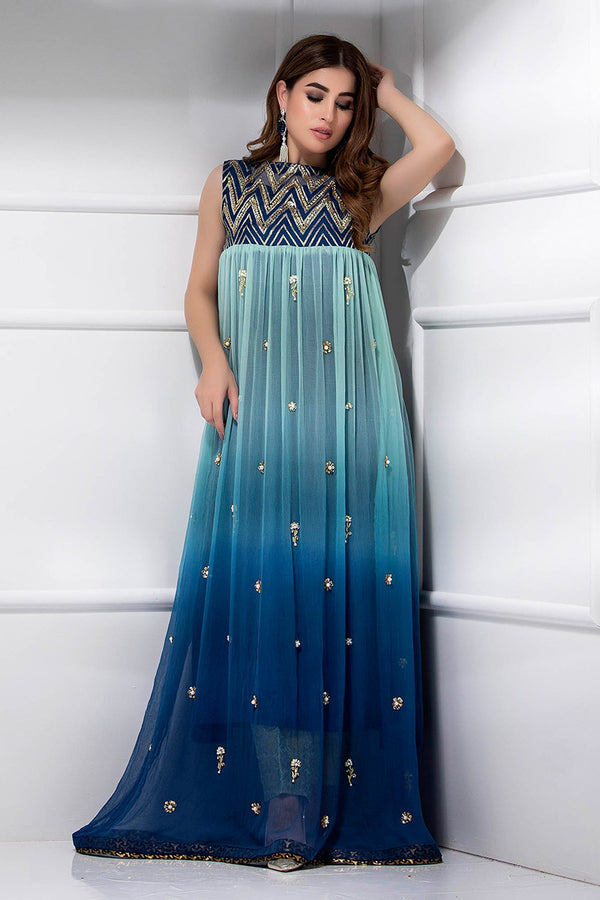 Fatima Khan | Luxury Pret 24 | DAZZLING BLUE