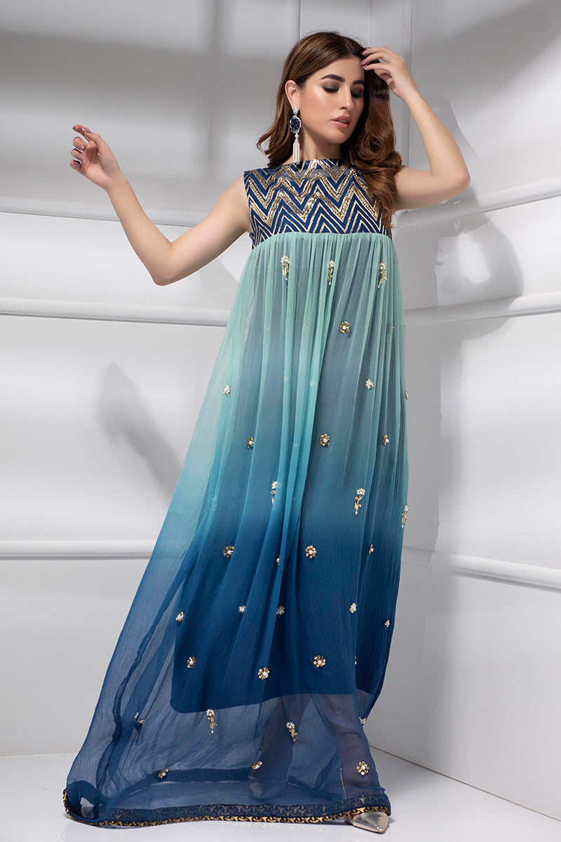 Fatima Khan | Luxury Pret 24 | DAZZLING BLUE