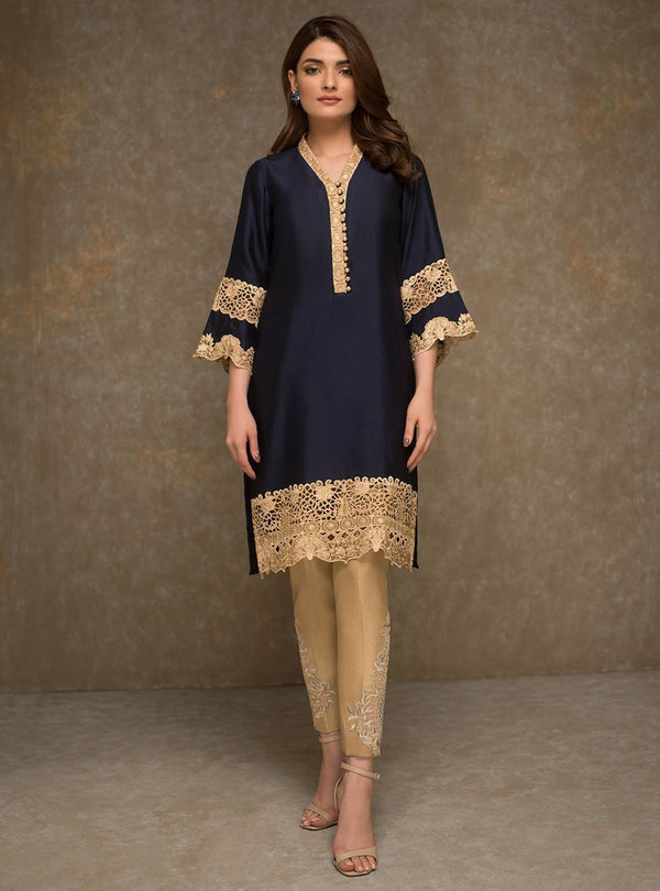 Zainab Chottani | Luxury Pret | MAJESTIC MAZARINE