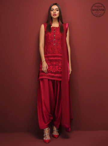 Zainab Chottani | Luxury Pret | RED OXIDE