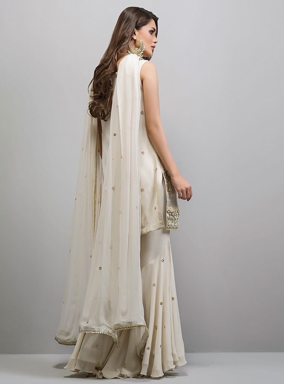 Zainab Chottani | Semi Formals | ANGELIC IVOIRE