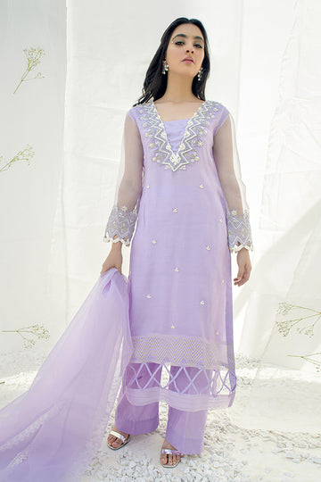 Fatima Khan | Luxury Pret 24 | LAVENDER FLUFF