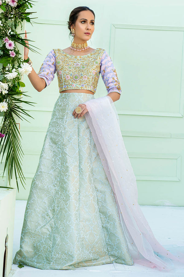 Fatima Khan | Luxury Pret 24 | ARFA (BLUE CHOLI)