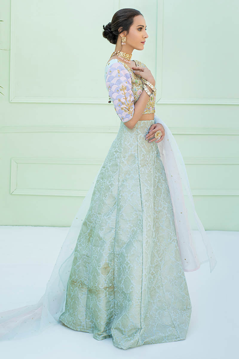 Fatima Khan | Luxury Pret 24 | ARFA (BLUE CHOLI)