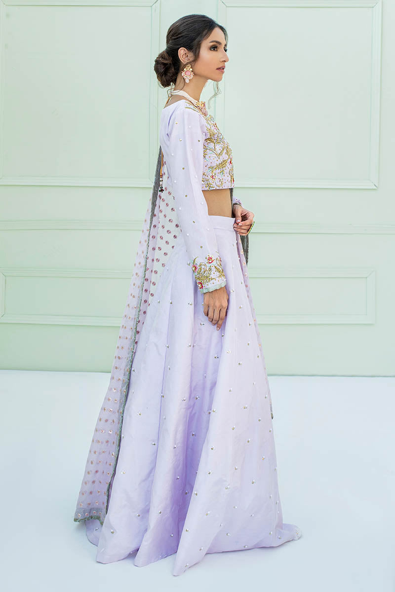 Fatima Khan | Luxury Pret 24 | MIRAAL (LILAC CHOLI)