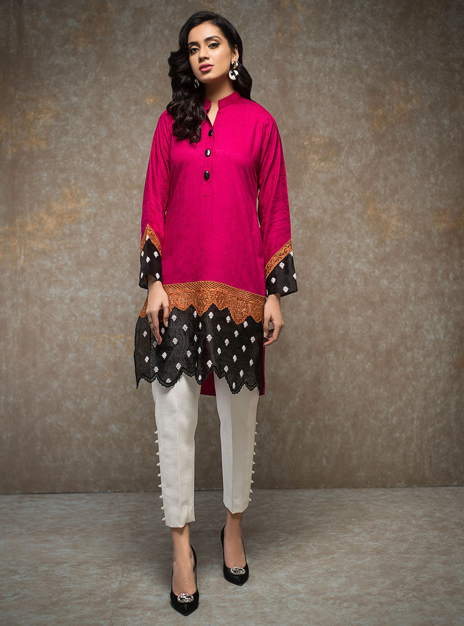 Zainab Chottani | Casual Pret | MAGENTA BOHO