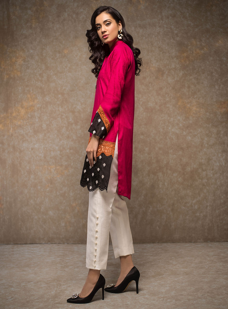 Zainab Chottani | Casual Pret | MAGENTA BOHO