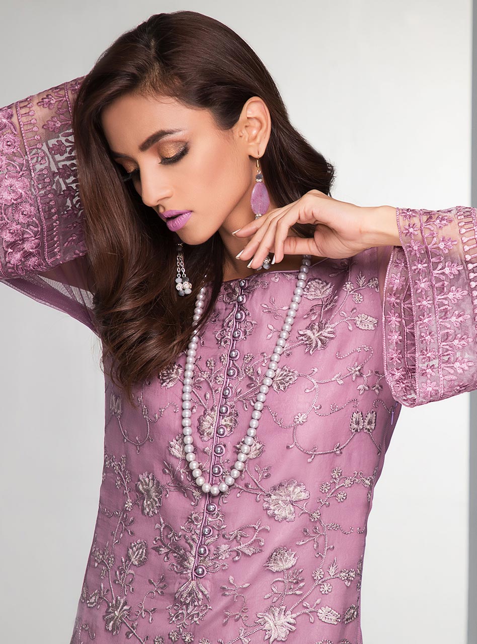 Zainab Chottani | Luxury Pret | LAVENDER OPAL