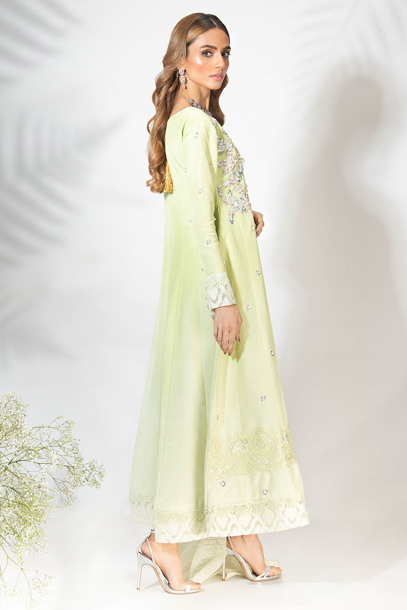 Fatima Khan | Luxury Pret 24 | SAGE MINT KALIDAR