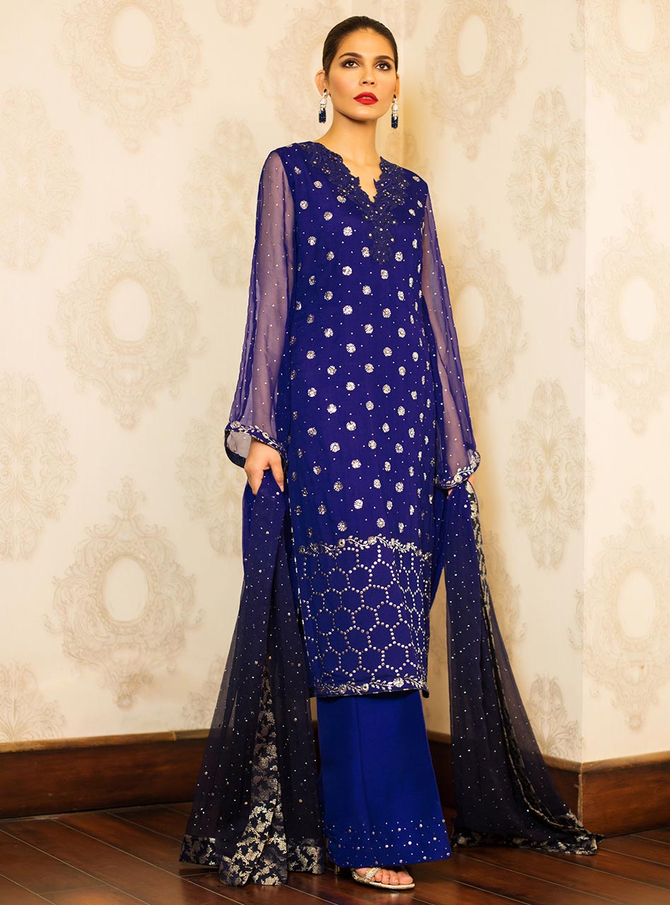 Zainab Chottani | Semi Formals | LAPIS LAZULI