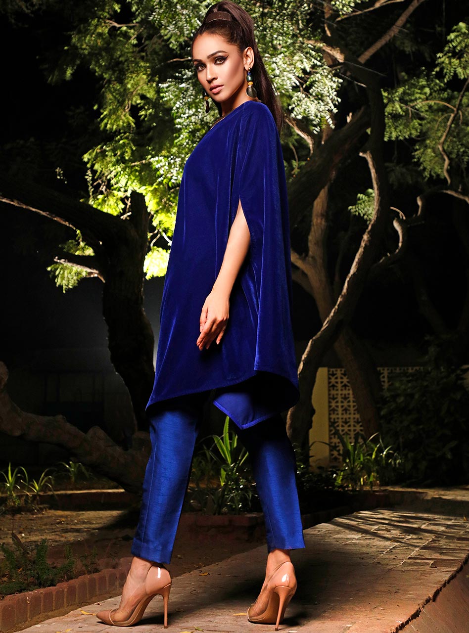 Zainab Chottani | Luxury Pret | ULTRAMARINE BLEU