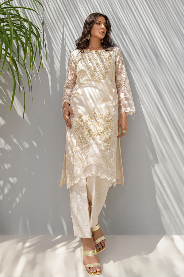 Fatima Khan | Luxury Pret 24 | CREAM SORBET