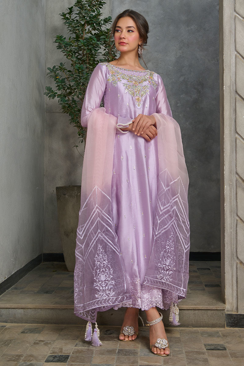 Fatima Khan | Best Sellers 24 | MISTY LILAC KALIDAR