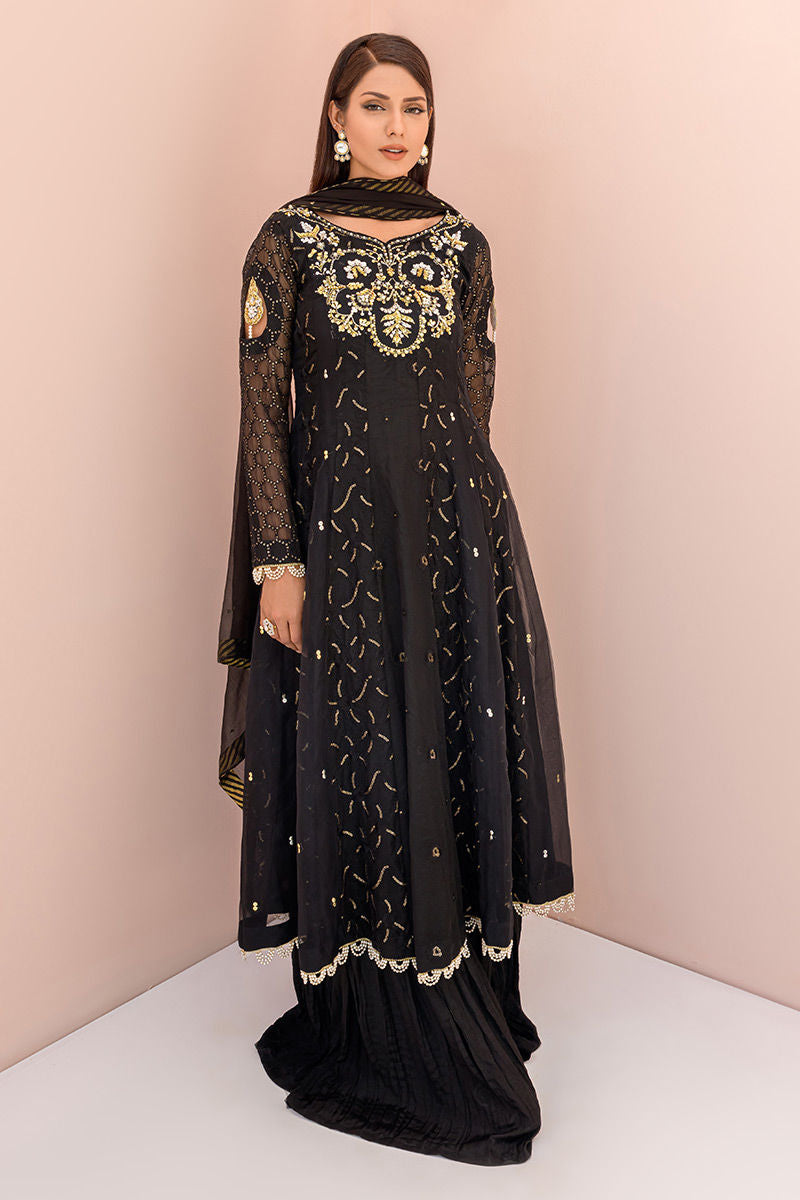 Fatima Khan | Luxury Pret 24 | RAVEN BLACK