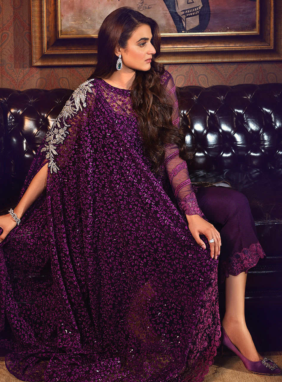 Zainab Chottani | Luxury Pret | ROYALE PURPLE