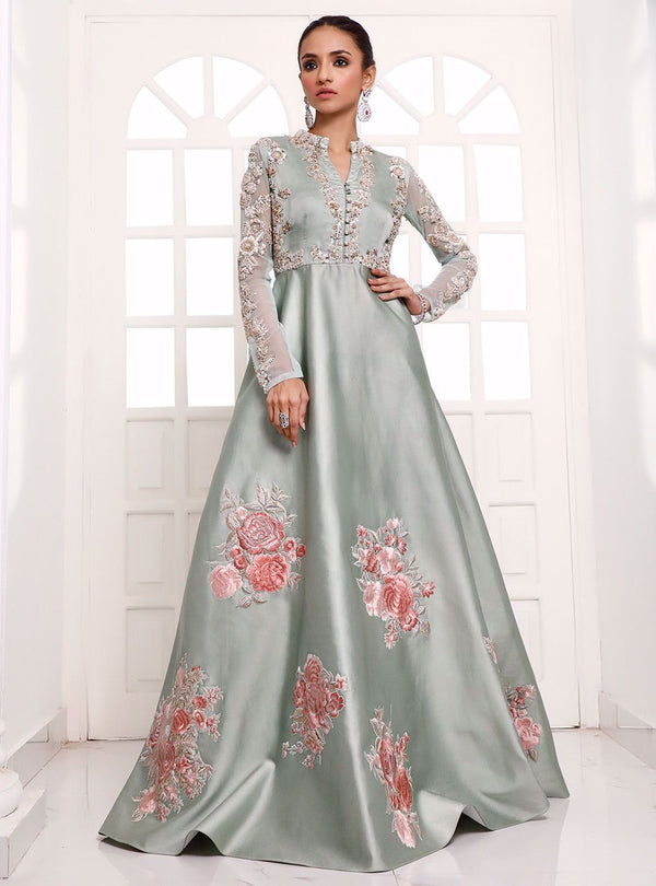 Zainab Chottani | Semi Formals | FROSTED ROSE