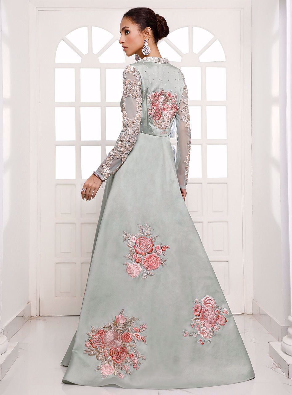 Zainab Chottani | Semi Formals | FROSTED ROSE