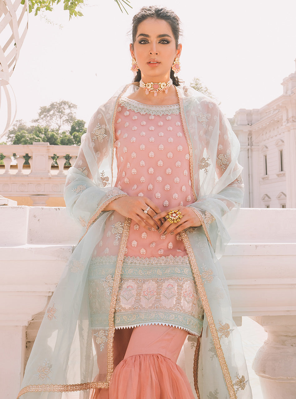 Zainab Chottani | Semi Formals | BLUSHING QUARTZ