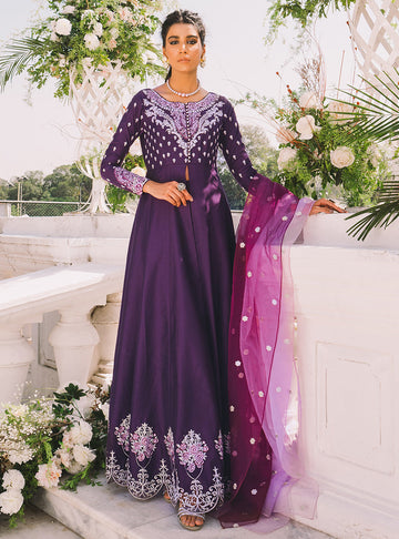 Zainab Chottani | Semi Formals | POWERFUL PURPLE