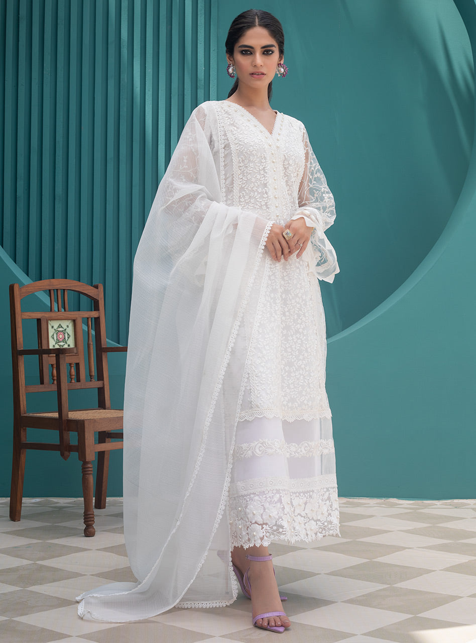 Zainab Chottani | Luxury Pret | PRISTINE WHITE