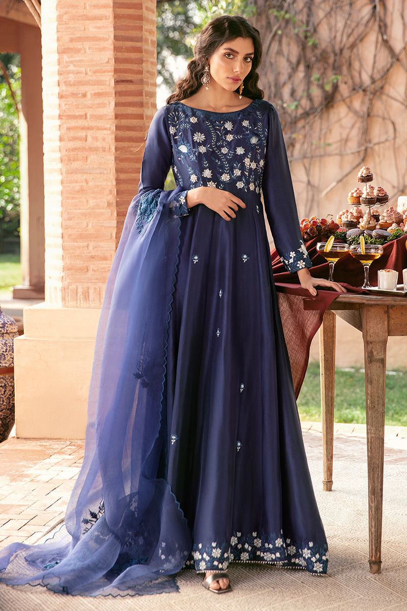 Ansab Jahangir | Luxury Silk Pret | MIDNIGHT