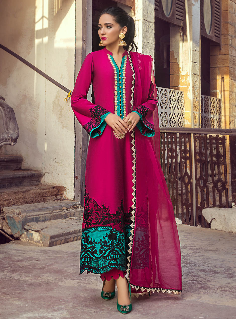 Zainab Chottani | Casual Pret | FANTASY IN FUSCHIA