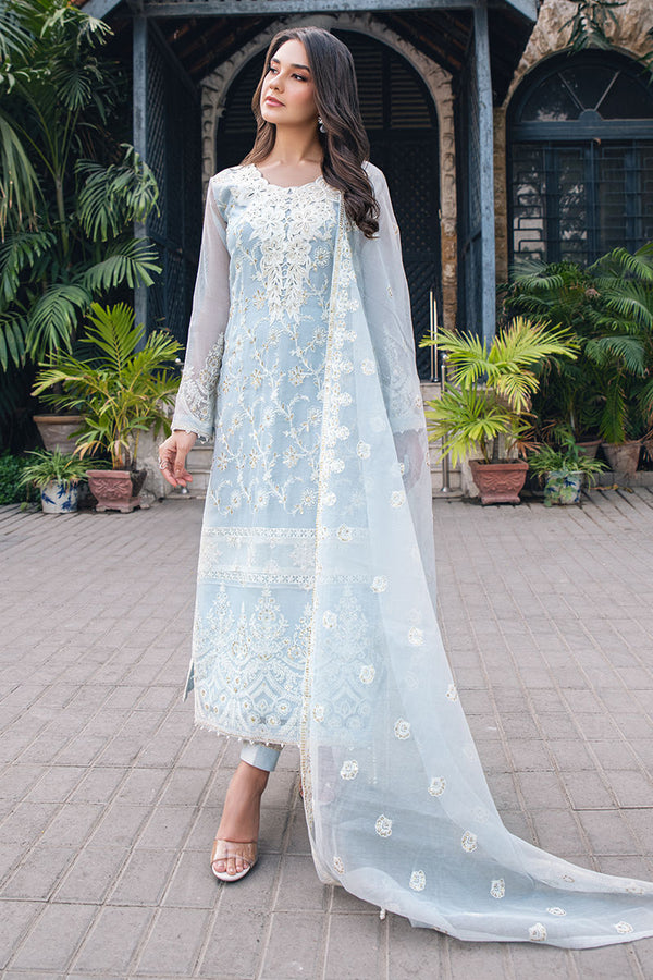 Fatima Khan | Luxury Pret 24 | LILY BLUE