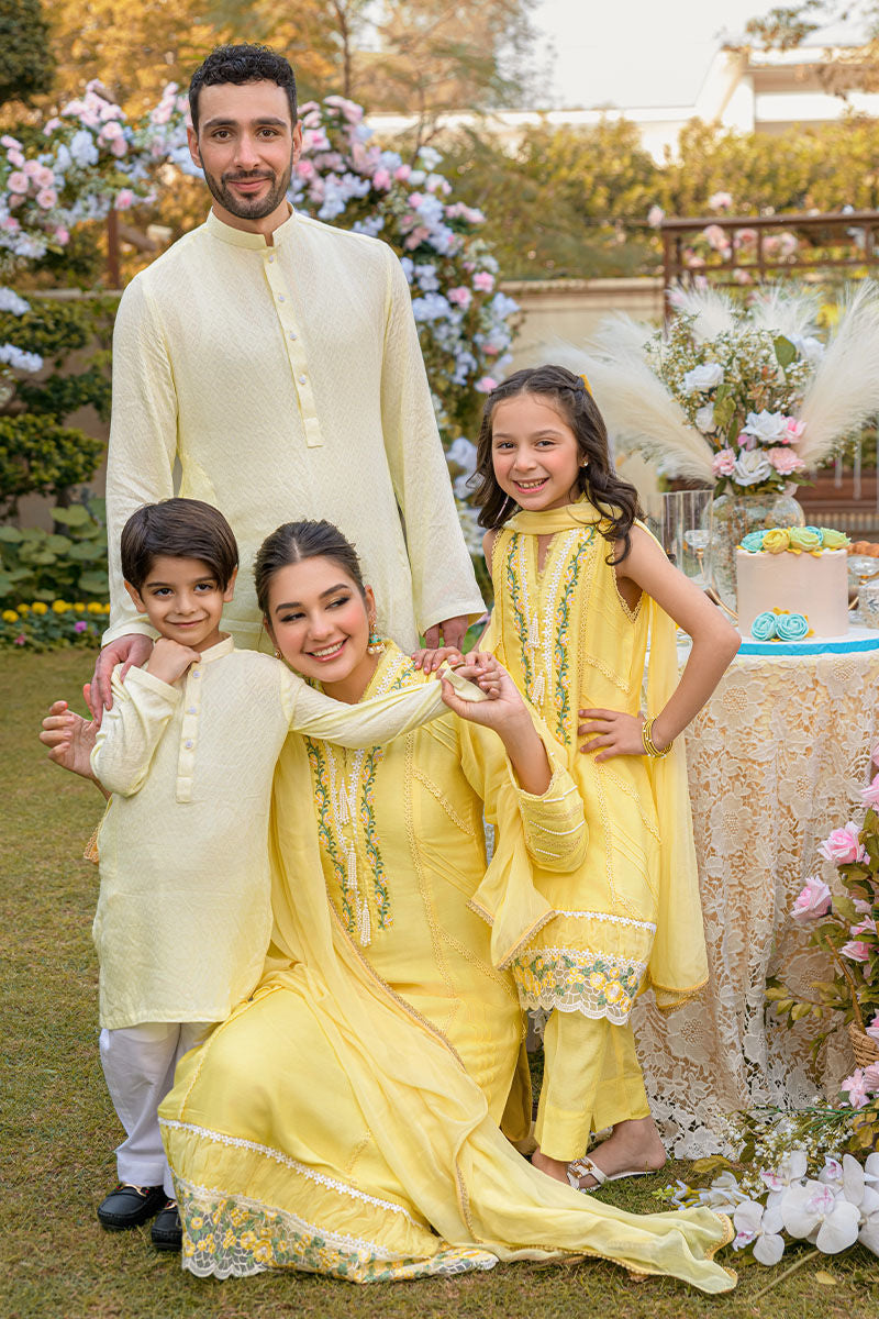 Fatima Khan | Luxury Pret 24 | VIVID YELLOW