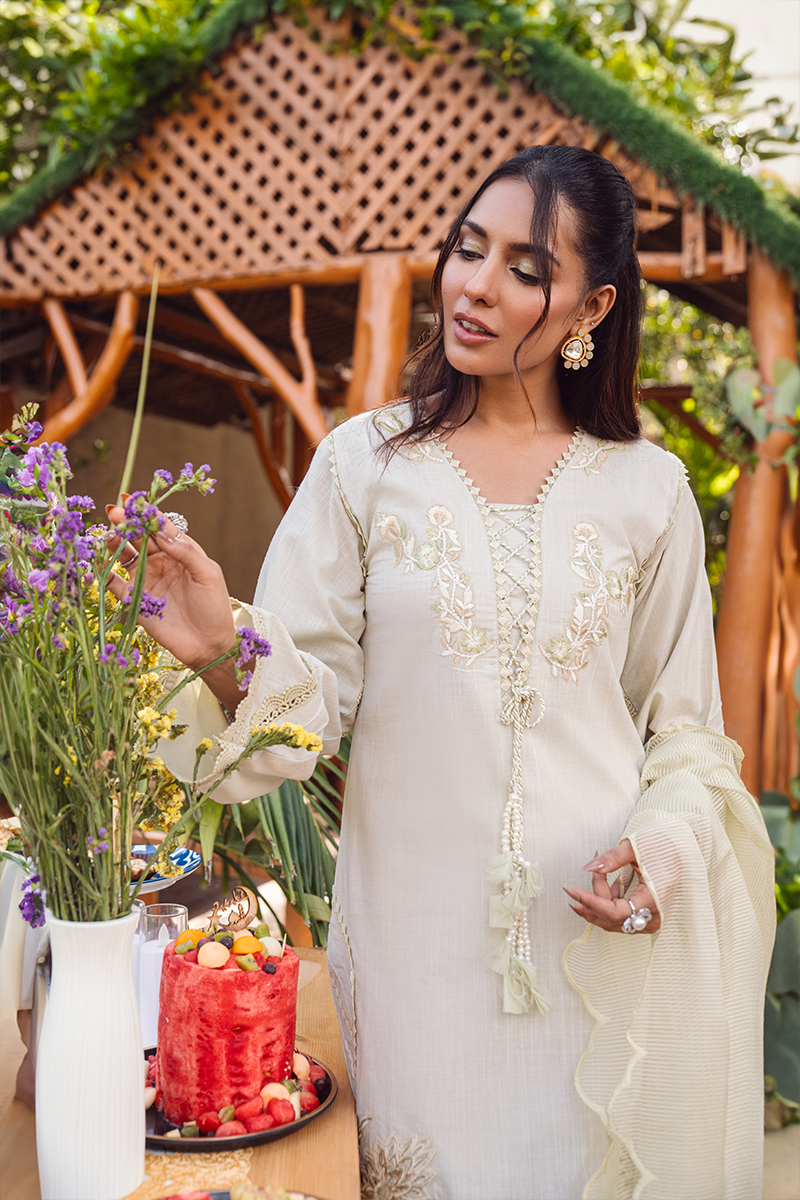 Fatima Khan | Luxury Pret 24 | SAGE IRISH GREEN