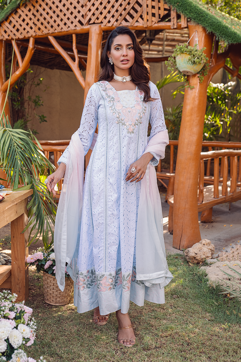 Fatima Khan | Luxury Pret 24 | ETHEREAL SKY BLUE