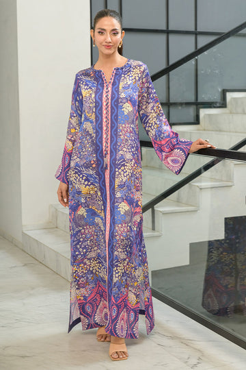 Fatima Khan | Eid Digital Silk Prints | Amethyst