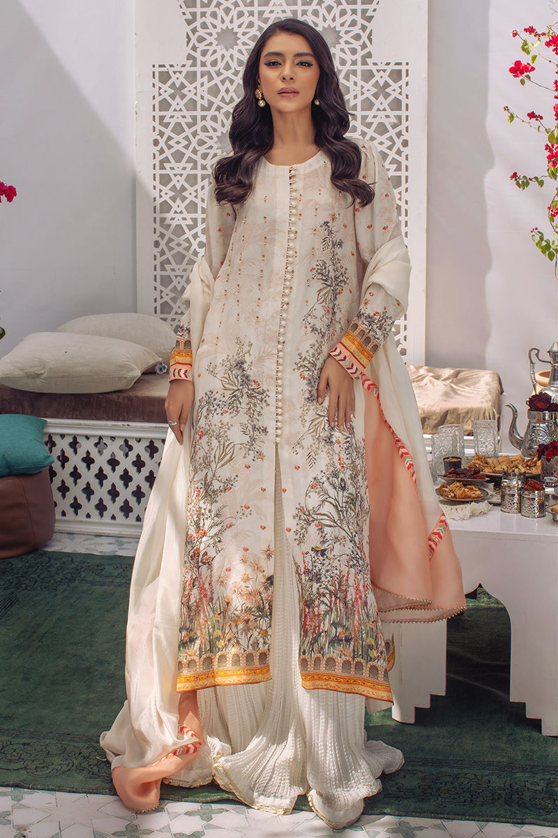 Ansab Jahangir | Luxury Silk Pret | BOTANICAL BLISS