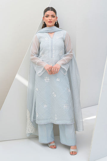 Fatima Khan | Serene Eid Luxe Pret | Azure Frost