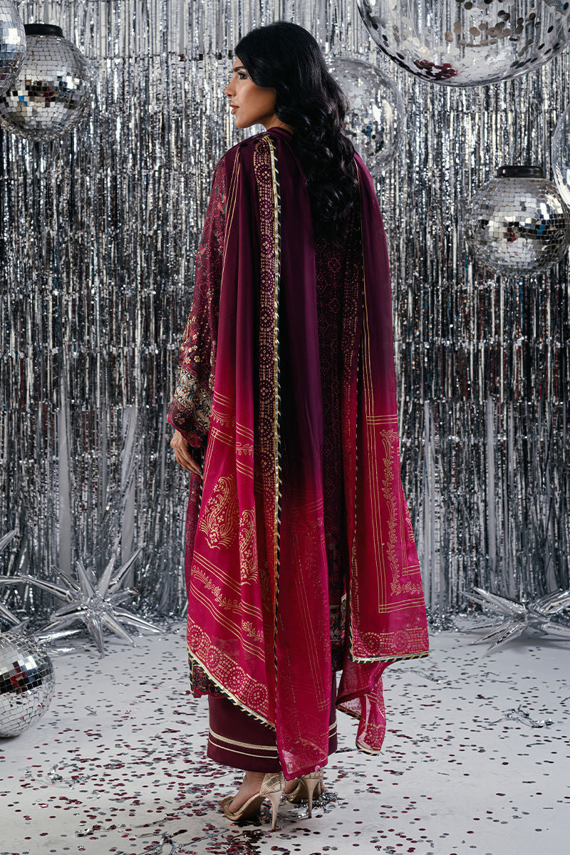 Fatima Khan | Disco Revival Festive Silk | Ombre Chundri