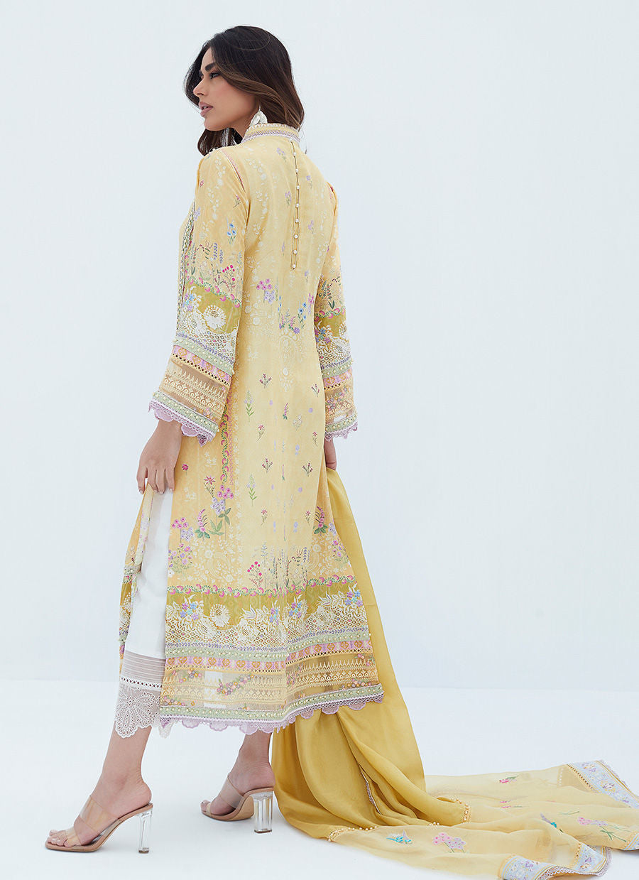 Farah Talib Aziz | Designer Picks 24 | LYMA LEMON SHIRT AND DUPATTA