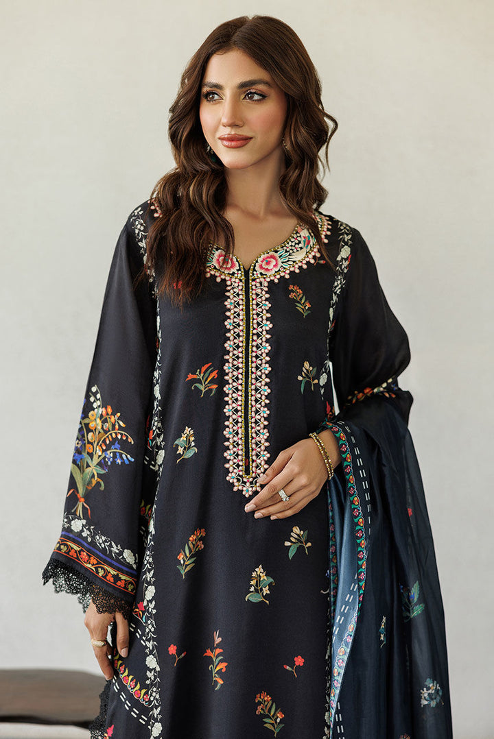 Deepak Perwani | Festive Lawn 24 | KTD4074 - Hoorain Designer Wear - Pakistani Ladies Branded Stitched Clothes in United Kingdom, United states, CA and Australia