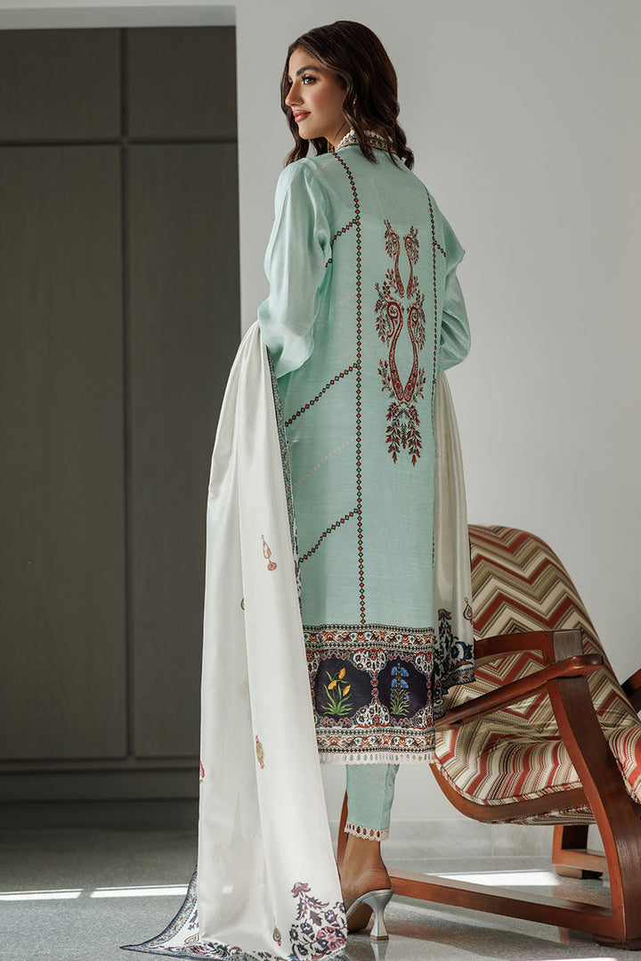 Deepak Perwani | Festive Lawn 24 | KTD4078 - Hoorain Designer Wear - Pakistani Ladies Branded Stitched Clothes in United Kingdom, United states, CA and Australia