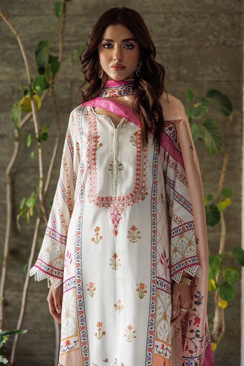 Deepak Perwani | Festive Lawn 24 | KTD4077 - Pakistani Clothes for women, in United Kingdom and United States